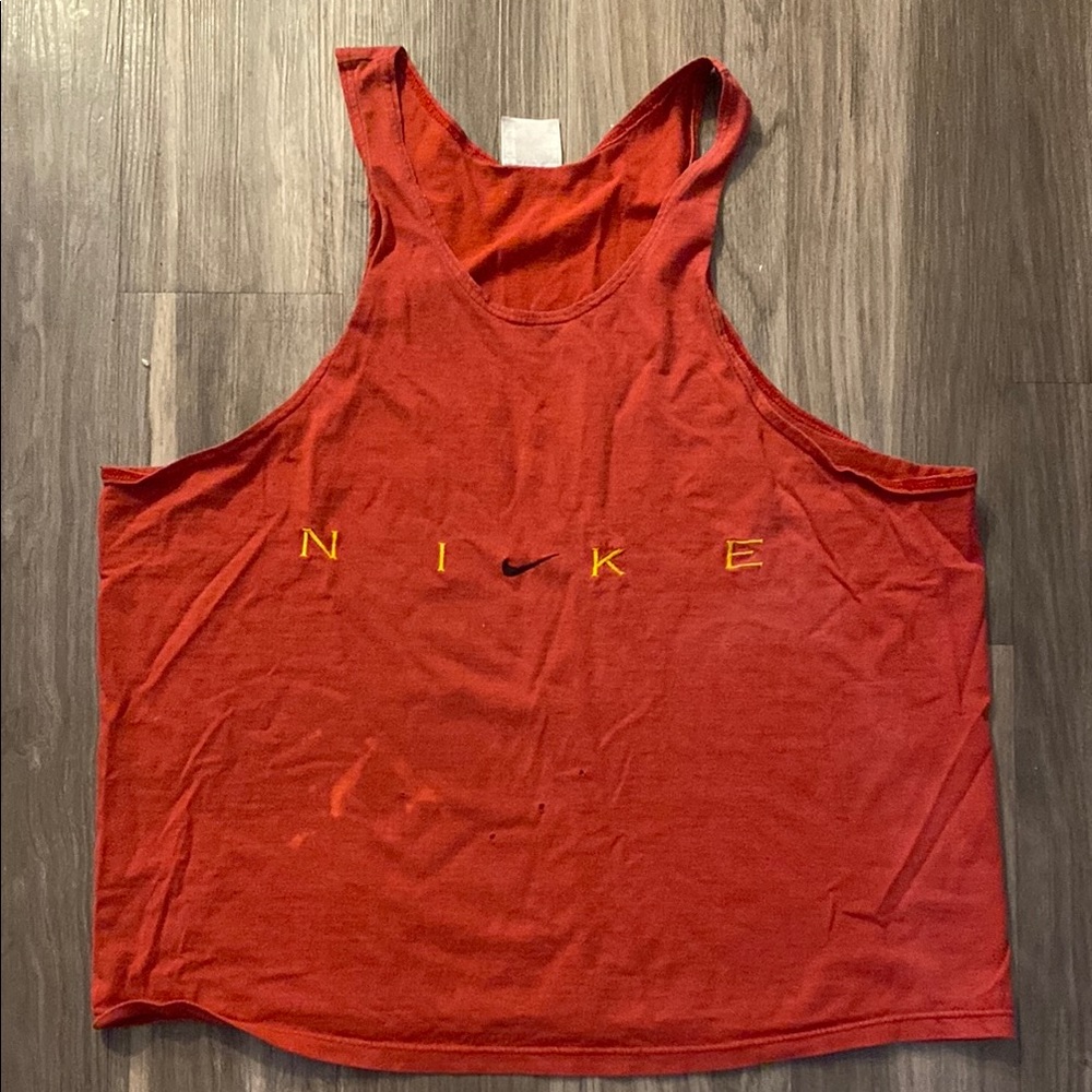 Vintage Nike Red Tank Top